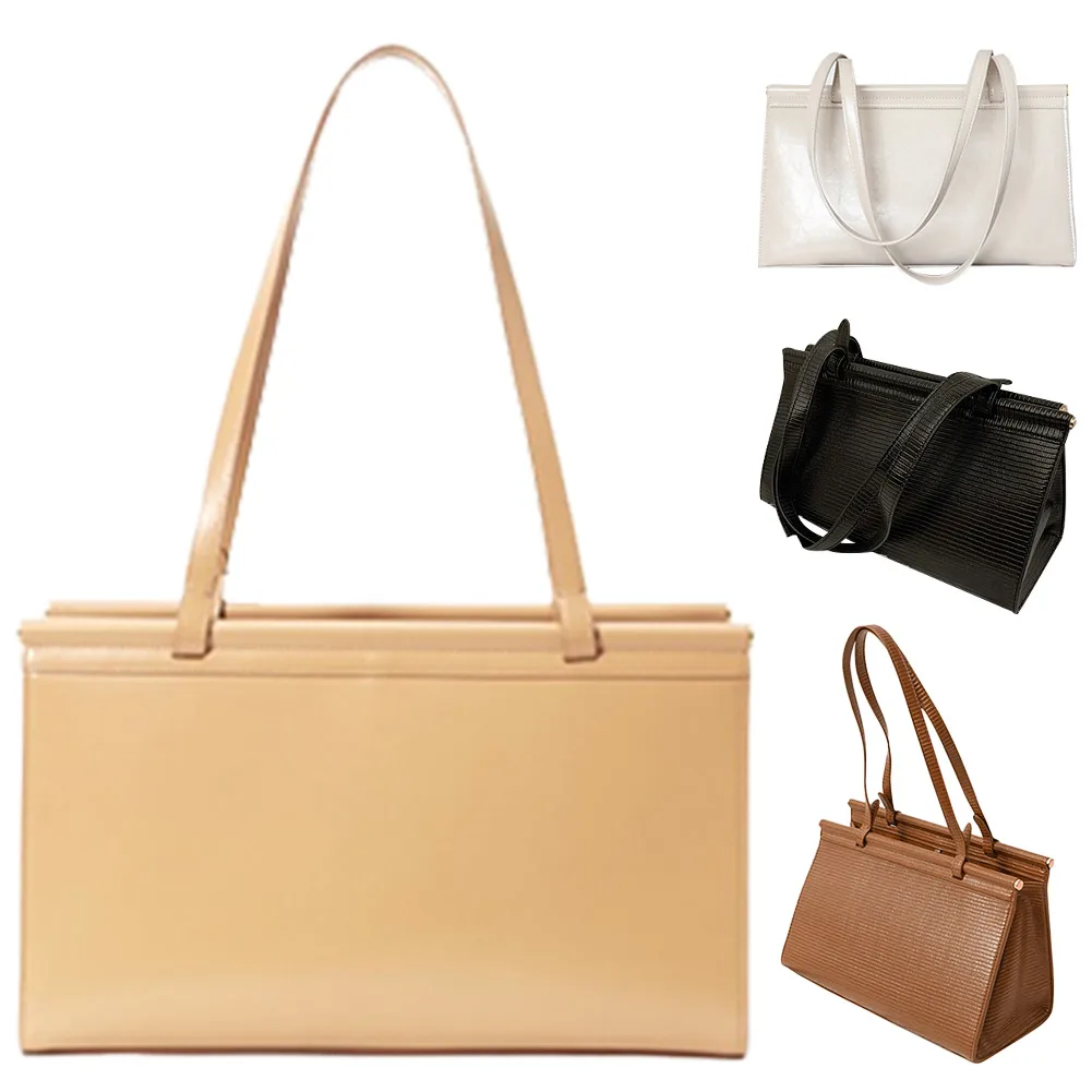 

2023 Women Leather Tote Bag Large Capacity Luxury Texture Top Handle Bag Fashion Hasp Closure Crossbody Purses Satchel Handbags