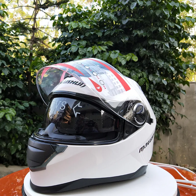 Full Face Helmets Fall Winter Warm Double Visor Motorcycle Helmet Casco High Quality Motorbike Capacete
Full Face Helmets Fall Winter Warm Double Visor Motorcycle Helmet Casco High Quality Motorbike Capacete
