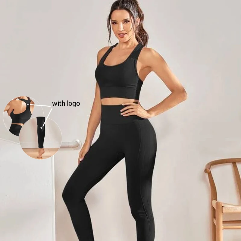 Yoga Set with Logo Gym Activewear Two Piece Women's High Waist Leggings Running Breathable Training Wear Sports Bra + Leggings
Yoga Set with Logo Gym Activewear Two Piece Women's High Waist Leggings Running Breathable Training Wear Sports Bra + Leggings