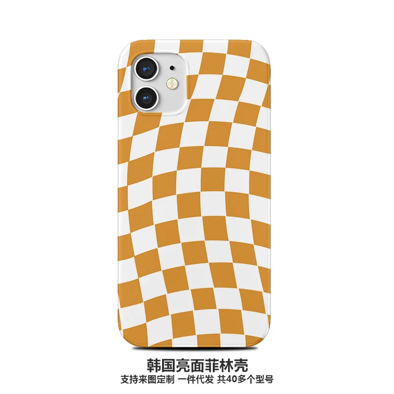 Yellow Checkerboard Simple Style Case for IPhone 13 12 11 Pro Max 8 7 Plus X XR XS MAX Case Half Pack All Inclusive Phone Cover
Yellow Checkerboard Simple Style Case for IPhone 13 12 11 Pro Max 8 7 Plus X XR XS MAX Case Half Pack All Inclusive Phone Cover