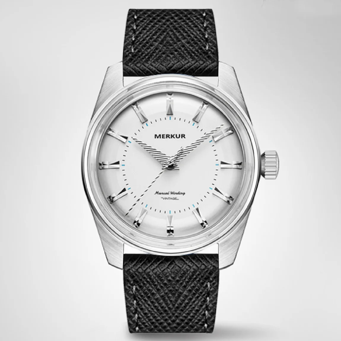 38mm MERKUR Rubis Retro Big Second Mens Dress Mechanical Hand Wind Watch Men 50m Waterproof Leather Watches
38mm MERKUR Rubis Retro Big Second Mens Dress Mechanical Hand Wind Watch Men 50m Waterproof Leather Watches