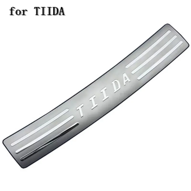 Car accessories Stainless Steel Rear Bumper Protector Sill Trunk Tread Plate Trim for Nissan TIIDA 2008-2010 Car styling
Car accessories Stainless Steel Rear Bumper Protector Sill Trunk Tread Plate Trim for Nissan TIIDA 2008-2010 Car styling