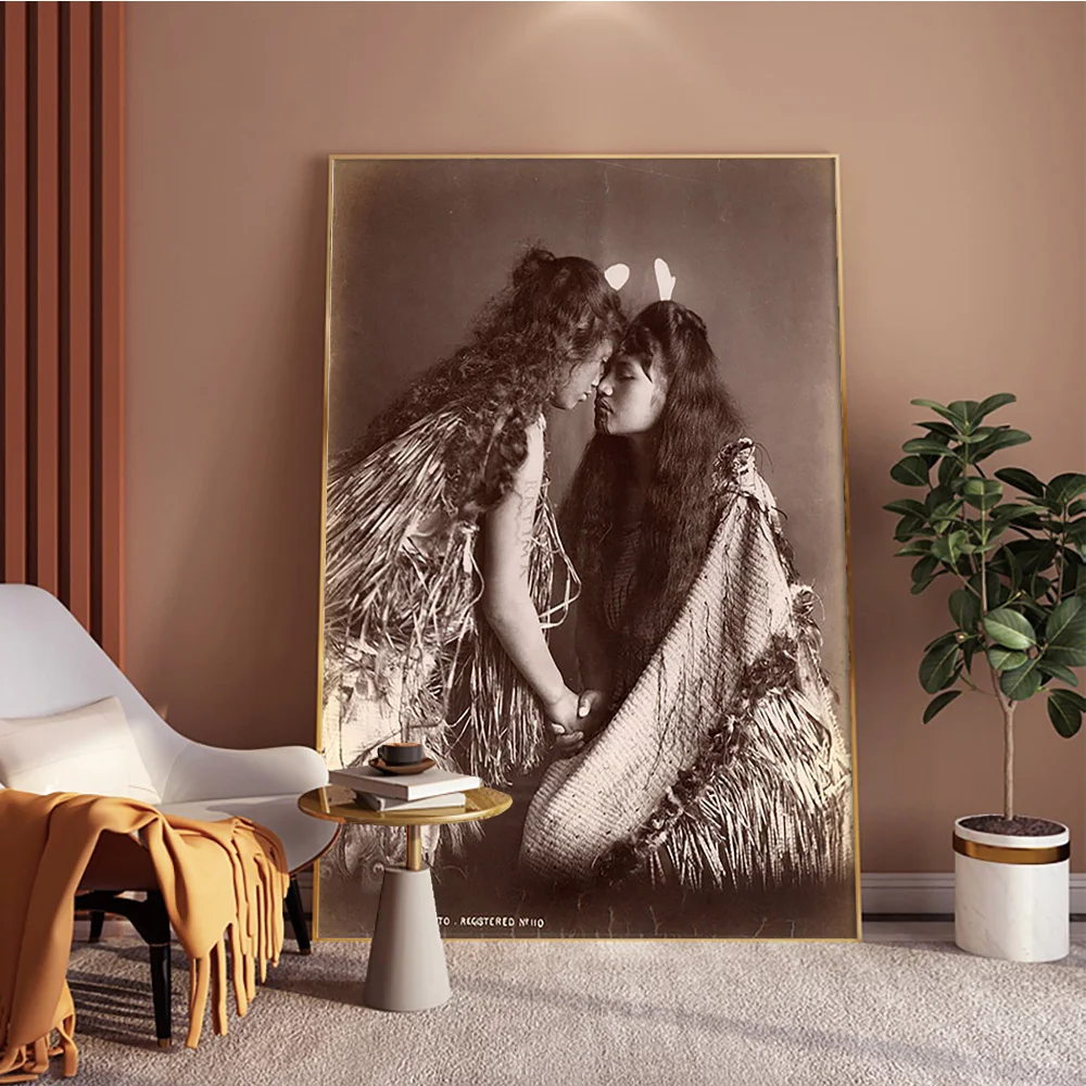 Arthur James Iles Art Print Poster Two Maori Women New Zealand Wall Picture Vintage Photo Canvas Painting Room Home Decor
Arthur James Iles Art Print Poster Two Maori Women New Zealand Wall Picture Vintage Photo Canvas Painting Room Home Decor