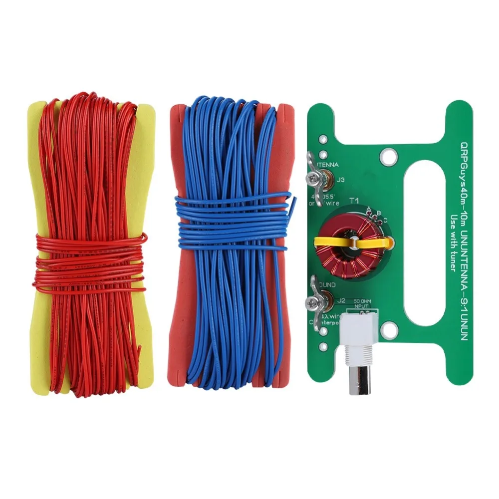 Portable Balance Unbalance 9:1 Voltage BALUN 9:1 10W 40m-10m UNUNTENNA BNC Interface Antenna And Long Cable Set
Portable Balance Unbalance 9:1 Voltage BALUN 9:1 10W 40m-10m UNUNTENNA BNC Interface Antenna And Long Cable Set