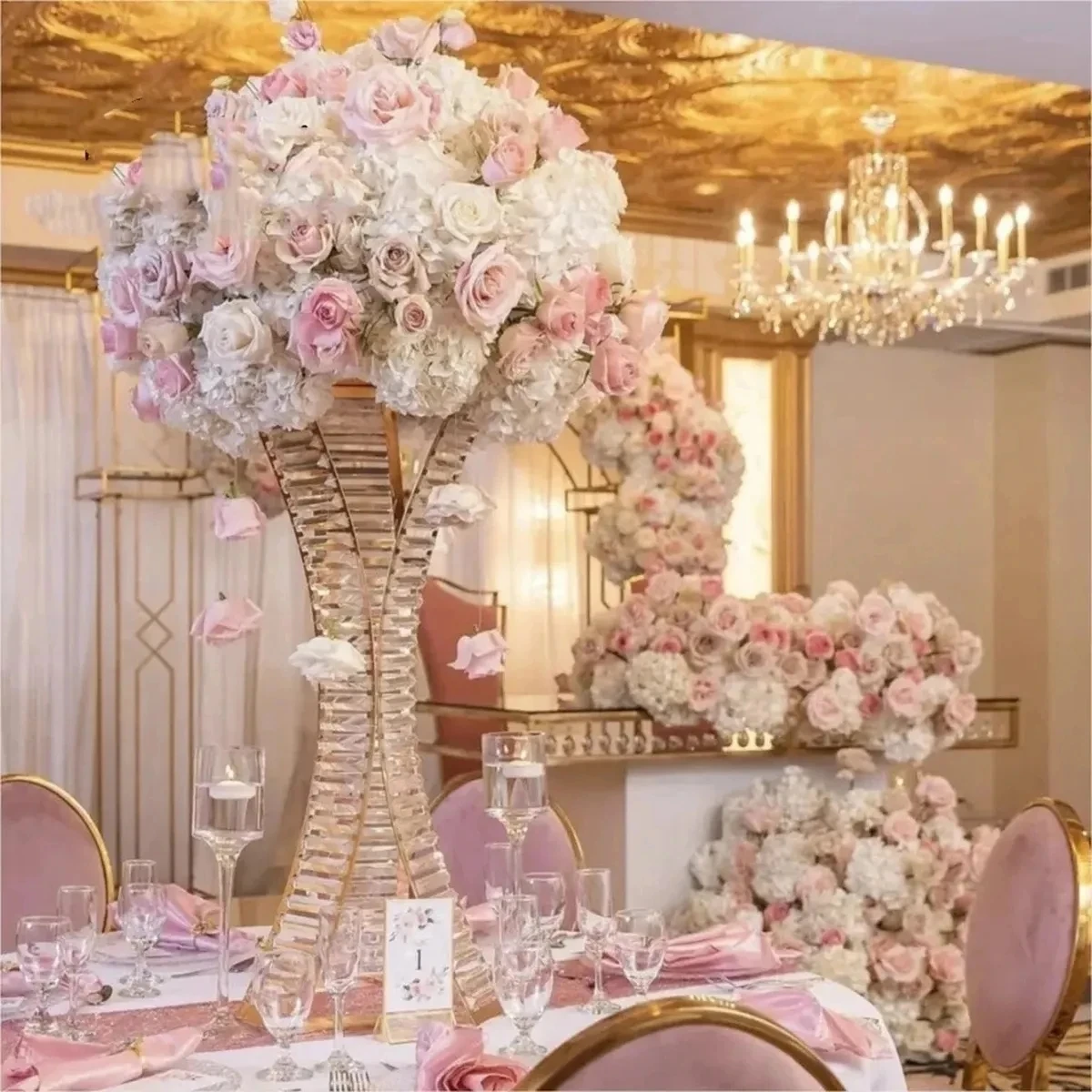 10pcs Wedding Centerpiece Acrylic Crystal 80 CM high Pillar Road Leads Party Table Centerpieces Vase Diy Decoration
10pcs Wedding Centerpiece Acrylic Crystal 80 CM high Pillar Road Leads Party Table Centerpieces Vase Diy Decoration