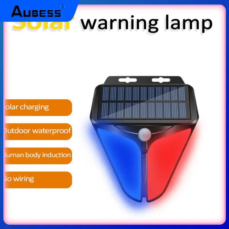 

Ip65 Waterproof Strobe Light Siren Solar Alarm Light Alarm Siren Motion Sensor Solar Lighting Flash Alarm Lamp Home Yard Outdoor
