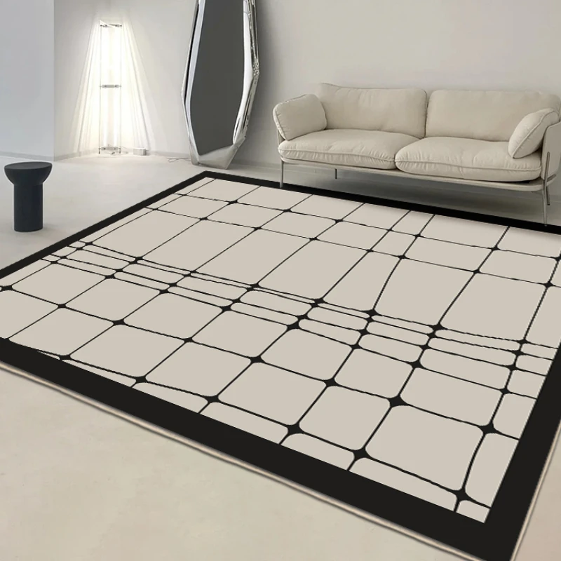 Living Room Carpet Modern Minimalism Abstract Lines Plaid Printed Bedroom Rug Home Decoration Large Area IG Soft Fluffy Mat
Living Room Carpet Modern Minimalism Abstract Lines Plaid Printed Bedroom Rug Home Decoration Large Area IG Soft Fluffy Mat