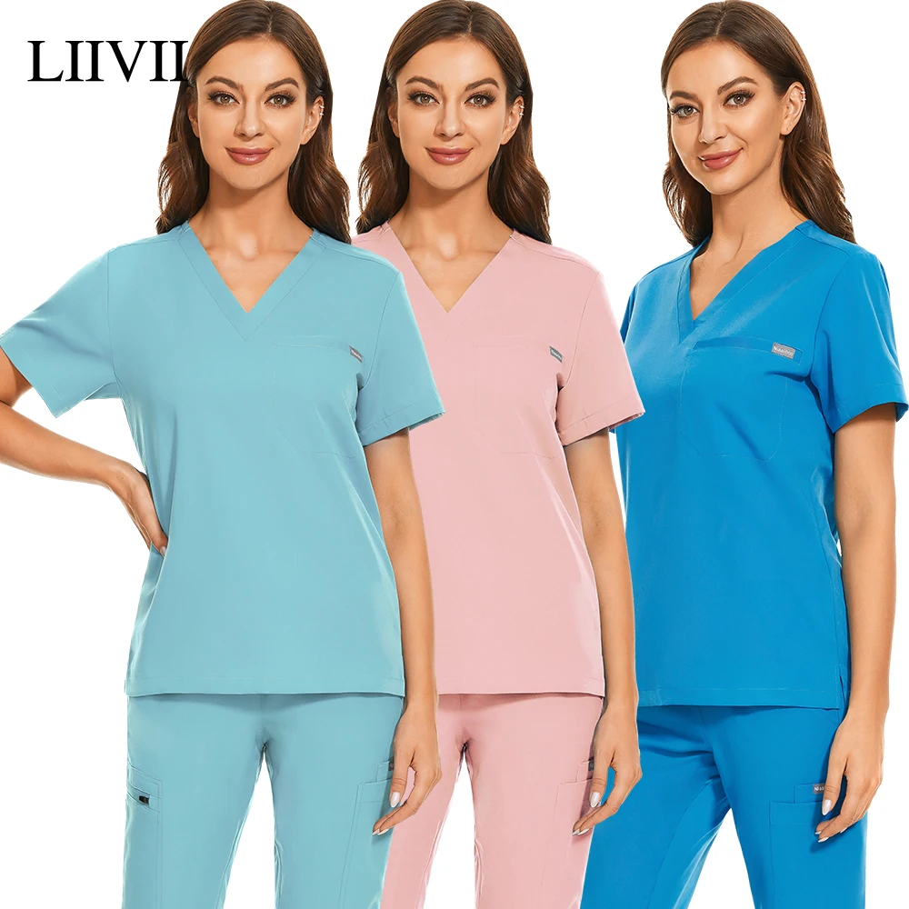 Unisex Scrubs Uniforms Hospital Medical Nurse Doctor Shirts Workwear Nursing Accessories Clothes Women Scrub Tops Jogger Blouse 
Unisex Scrubs Uniforms Hospital Medical Nurse Doctor Shirts Workwear Nursing Accessories Clothes Women Scrub Tops Jogger Blouse