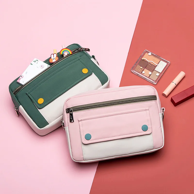 Large-capacity Canvas Pencil Bag Simple Girl Cute Multi-functional Net Red Girl Stationery Box Storage Pen Box Bag
Large-capacity Canvas Pencil Bag Simple Girl Cute Multi-functional Net Red Girl Stationery Box Storage Pen Box Bag