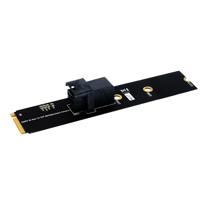 SFF-8643 To M.2 Adapter Card M.2 M Key To Minisas HD SFF-8643 36Pin Adapter Card Supports NVME Protocol
SFF-8643 To M.2 Adapter Card M.2 M Key To Minisas HD SFF-8643 36Pin Adapter Card Supports NVME Protocol