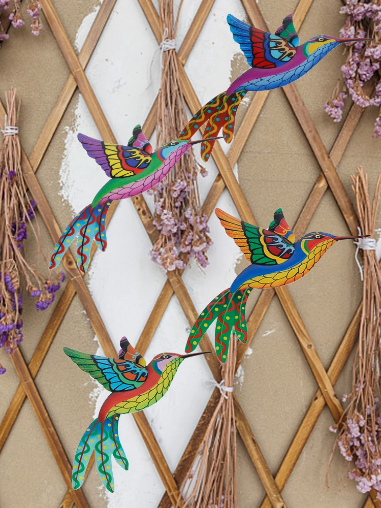4Pcs Wall Art Metal Hummingbird Waterproof Bird Sculpture Outdoor Hanging Ornament For Garden Home Decor
4Pcs Wall Art Metal Hummingbird Waterproof Bird Sculpture Outdoor Hanging Ornament For Garden Home Decor