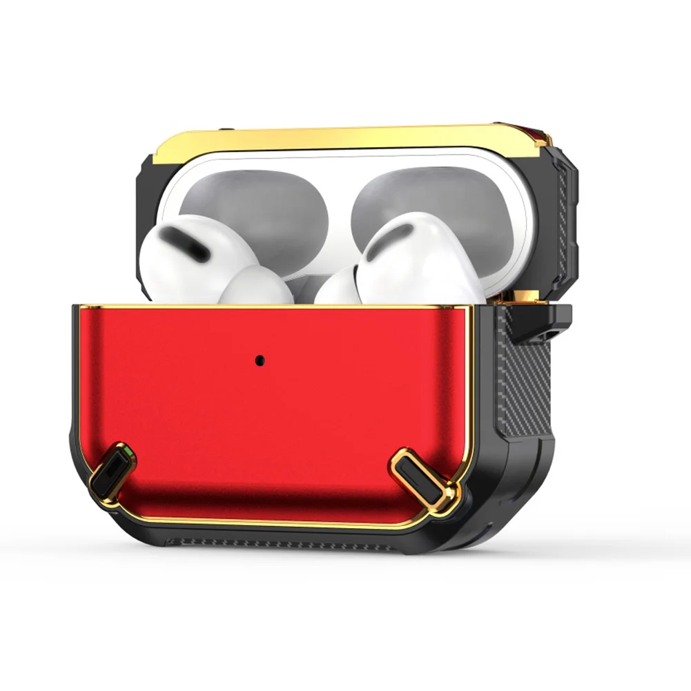 Luxury Metal Tough Case For Apple AirPods 1/2 Airpod Pro Earphone Shock Armor Case Electroplating Cover Drop Protection
Luxury Metal Tough Case For Apple AirPods 1/2 Airpod Pro Earphone Shock Armor Case Electroplating Cover Drop Protection