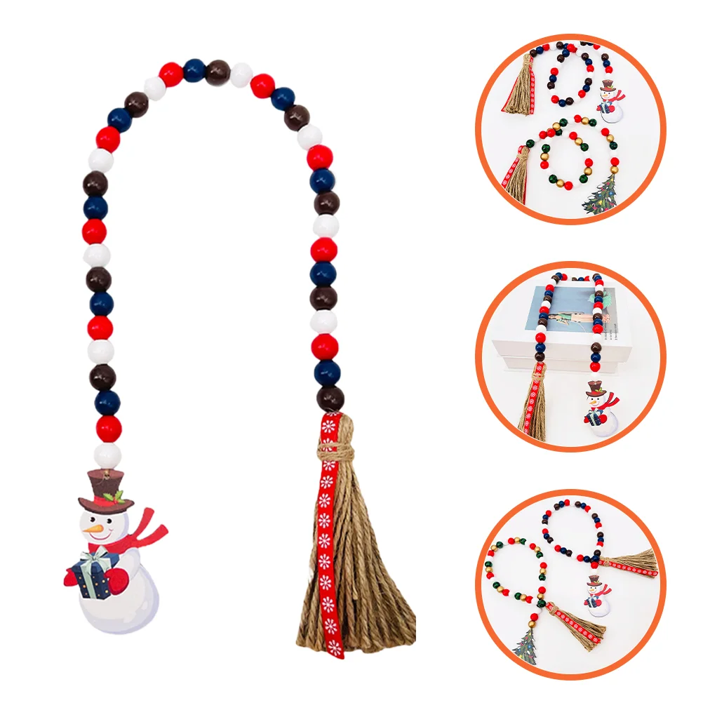 Wooden Bead Garland Tassel Beaded Decor Beads Pendant Xmas Hanging Large Natural Christmas
Wooden Bead Garland Tassel Beaded Decor Beads Pendant Xmas Hanging Large Natural Christmas