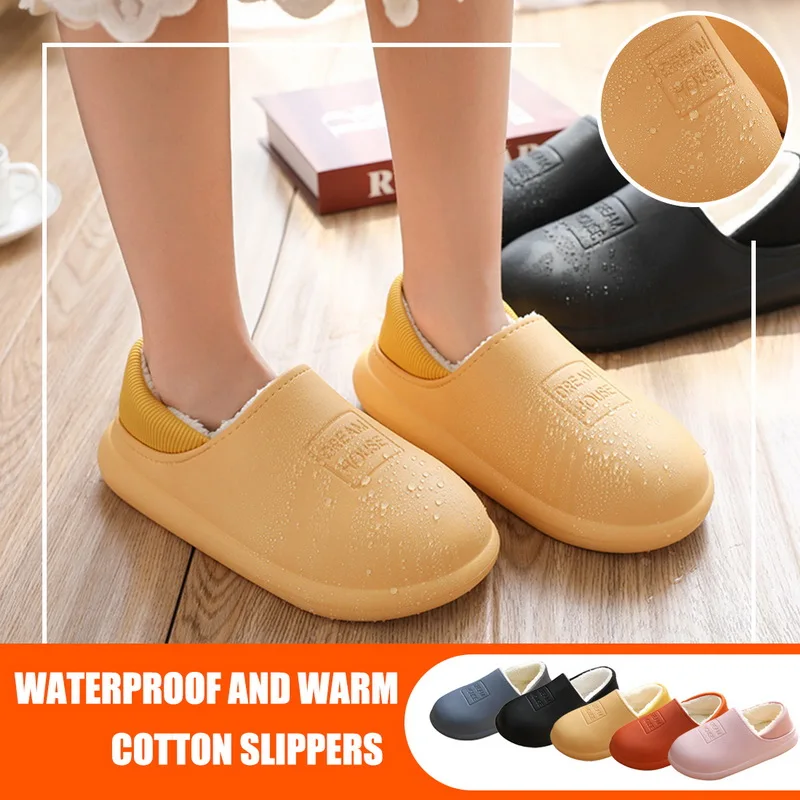 Winter Thermal Women Fluffy Slippers Thick Platform Waterproof Non-Slip Rubber Fur Slippers Warm Indoor Fur Plush Cotton Shoes
Winter Thermal Women Fluffy Slippers Thick Platform Waterproof Non-Slip Rubber Fur Slippers Warm Indoor Fur Plush Cotton Shoes