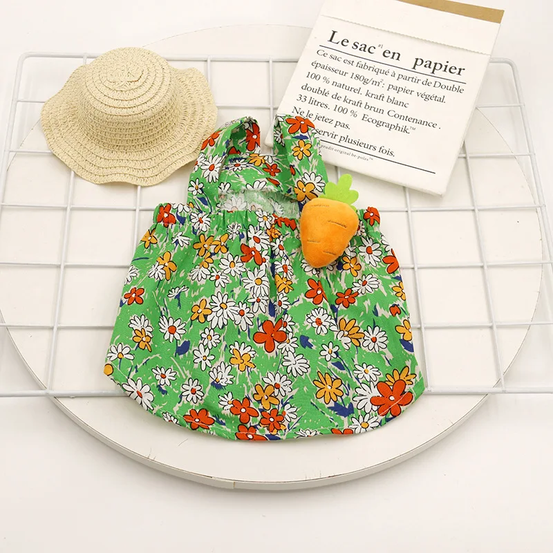 Flower Dress Pet Dog Clothes Cat Print Princess Skirt Clothing Dogs Thin Small Chihuahua Summer Green Breathable Girl Pug
Flower Dress Pet Dog Clothes Cat Print Princess Skirt Clothing Dogs Thin Small Chihuahua Summer Green Breathable Girl Pug