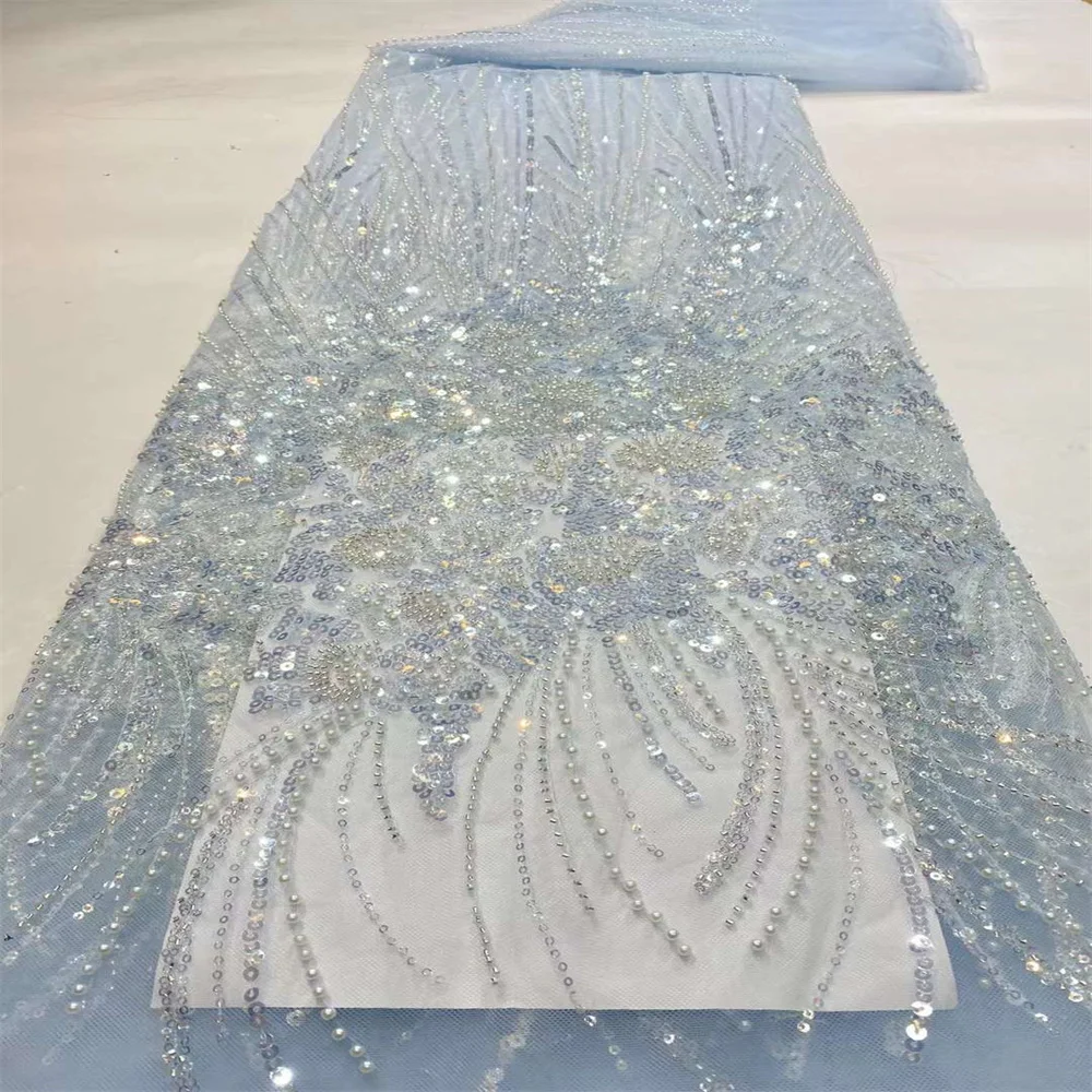 African French Beaded Groom Lace Fabric 2022 High Quality Lace Material Fabric For Sewing Clothes Sequins Nigerian Laces Fabrics
African French Beaded Groom Lace Fabric 2022 High Quality Lace Material Fabric For Sewing Clothes Sequins Nigerian Laces Fabrics