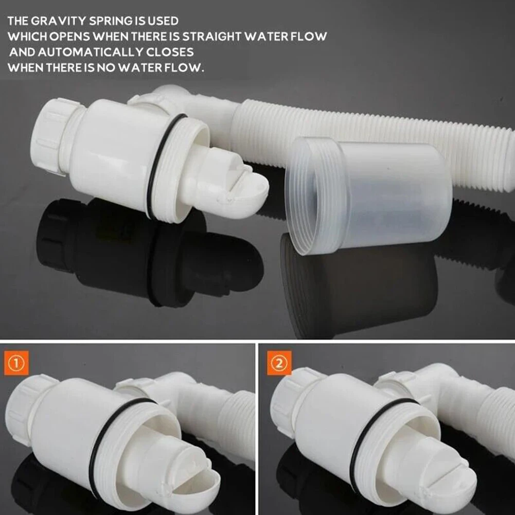 Launch Pipeline Sewer Drain Pipe White 1* 32mm(1.26 In) / 45mm(1.77 In) ABS Arbitrary Bending Easy Installation
Launch Pipeline Sewer Drain Pipe White 1* 32mm(1.26 In) / 45mm(1.77 In) ABS Arbitrary Bending Easy Installation