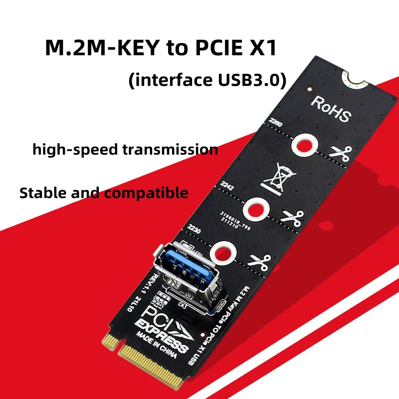 1pcs 8Gbps NGFF M.2 to USB 3.0 PCI Express Converter Adapter Graphics Video Card Expander Adapter for PCI Express PCI-E x1
1pcs 8Gbps NGFF M.2 to USB 3.0 PCI Express Converter Adapter Graphics Video Card Expander Adapter for PCI Express PCI-E x1