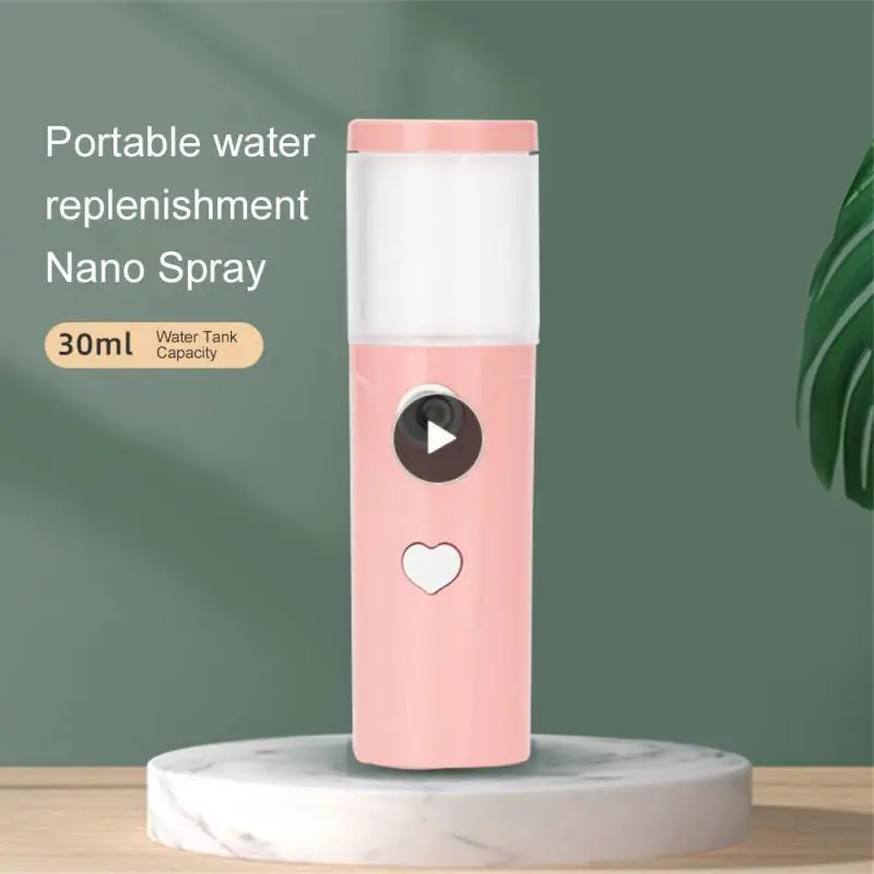 30ml Portable USB Air Humidifier USB Rechargable Handheld Water Nano Sprayer Essential Milk Oil Diffuser Face Care Steamed Meter
30ml Portable USB Air Humidifier USB Rechargable Handheld Water Nano Sprayer Essential Milk Oil Diffuser Face Care Steamed Meter