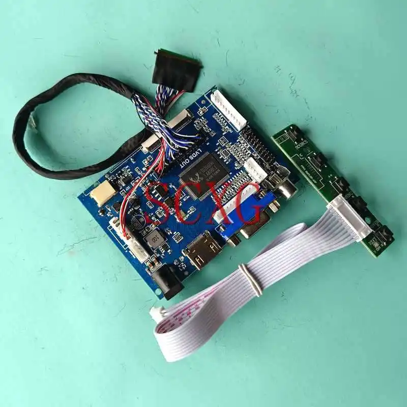 LCD Monitor Screen Controller Driver Board Fit B121EW09 HV121WX5 HX121WX1 LVDS 40-Pin Kit HDMI-Compatible AV VGA 1280*800 12.1"
LCD Monitor Screen Controller Driver Board Fit B121EW09 HV121WX5 HX121WX1 LVDS 40-Pin Kit HDMI-Compatible AV VGA 1280*800 12.1"