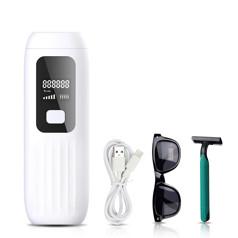 999999 Flashes Laser Hair Removal Electric Epilator for Women Professional Permanent Body Bikini Hair Remover Laser Depilator
999999 Flashes Laser Hair Removal Electric Epilator for Women Professional Permanent Body Bikini Hair Remover Laser Depilator