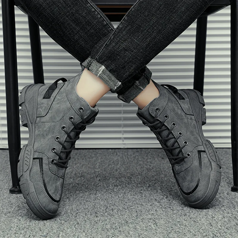 Men Flat Shoes High Top Low Tube Plus Velvet Non Slip Waterproof Waterproof Warm Snow Boots Winter Leisure Sports Men Shoes
Men Flat Shoes High Top Low Tube Plus Velvet Non Slip Waterproof Waterproof Warm Snow Boots Winter Leisure Sports Men Shoes