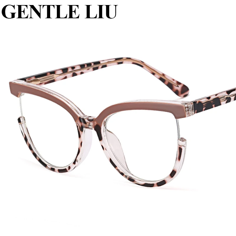 Anti Blue Light Glasses Women Fashion Cat Eye Spectacles Frames for Female Trendy Computer Eyeglasses Optical Prescription Frame
Anti Blue Light Glasses Women Fashion Cat Eye Spectacles Frames for Female Trendy Computer Eyeglasses Optical Prescription Frame