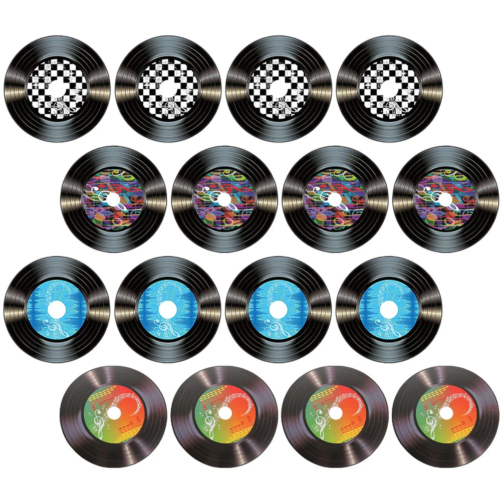 16 Pcs Wall Ornaments Retro Decor Shop Wall Decor House Decorations Home Paper Decorative Vinyl Records
16 Pcs Wall Ornaments Retro Decor Shop Wall Decor House Decorations Home Paper Decorative Vinyl Records