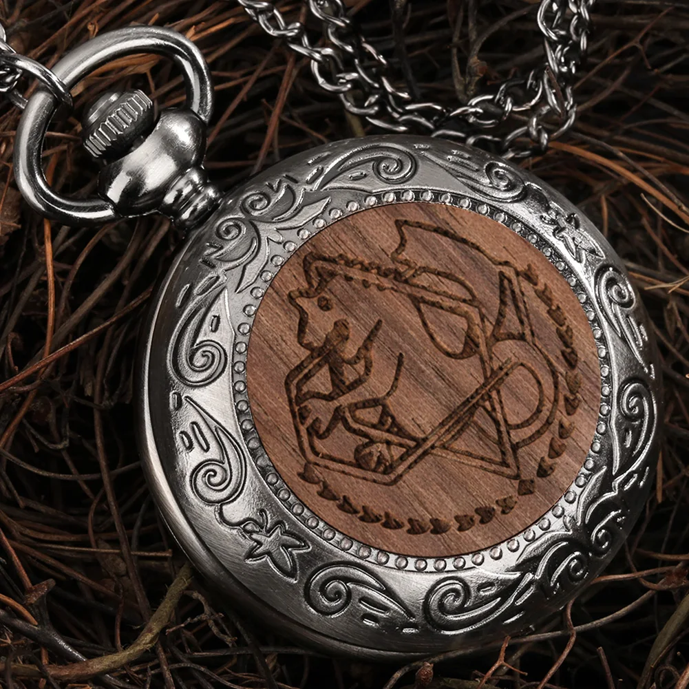 Japan Anime Sea Lions Wood Paster Pocket Watch Fashion Pendant Necklace Gun Black Watch Chain Exquisite Gift for Boys and Girls
Japan Anime Sea Lions Wood Paster Pocket Watch Fashion Pendant Necklace Gun Black Watch Chain Exquisite Gift for Boys and Girls