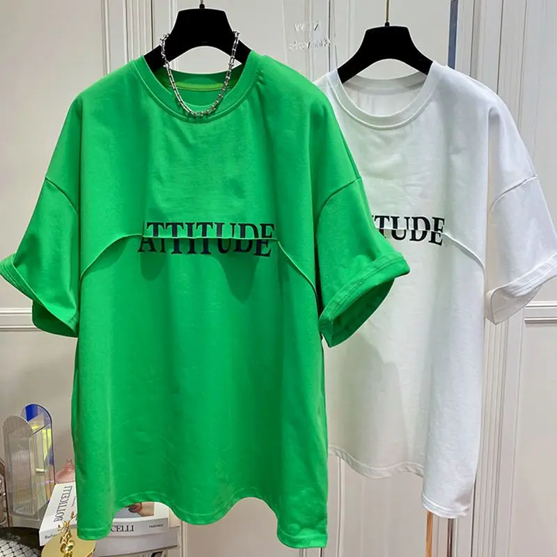 Fashion T Shirts Women Summer Short-sleeved T-shirt Loose Casual Design Sense Printing Tshirt Bottoming Tops Aesthetic Clothes
Fashion T Shirts Women Summer Short-sleeved T-shirt Loose Casual Design Sense Printing Tshirt Bottoming Tops Aesthetic Clothes
