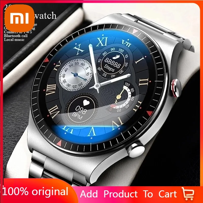 Xiaomi Bluetooth Call Smart Watch 4G ROM Men Recording Local Music Fitness Tracker Smartwatch For Huawei GT2 pro Xiaomi phone
Xiaomi Bluetooth Call Smart Watch 4G ROM Men Recording Local Music Fitness Tracker Smartwatch For Huawei GT2 pro Xiaomi phone