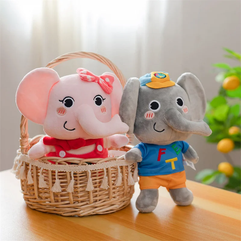 25CM Kawaii Cartoon Animation Animal Elephant Plush Toy Doll Party Gift Decoration Cute Baby Girlfriend Birthday Holiday Gift
25CM Kawaii Cartoon Animation Animal Elephant Plush Toy Doll Party Gift Decoration Cute Baby Girlfriend Birthday Holiday Gift