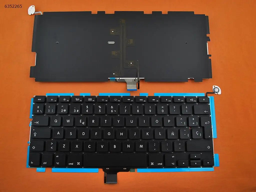 Сменная клавиатура с испанской раскладкой SP, новинка для Apple Macbook Pro Unibody A1278 MB467, модели 13,3 дюйма, черная с подсветкой, без рамки
Сменная клавиатура с испанской раскладкой SP, новинка для Apple Macbook Pro Unibody A1278 MB467, модели 13,3 дюйма, черная с подсветкой, без рамки