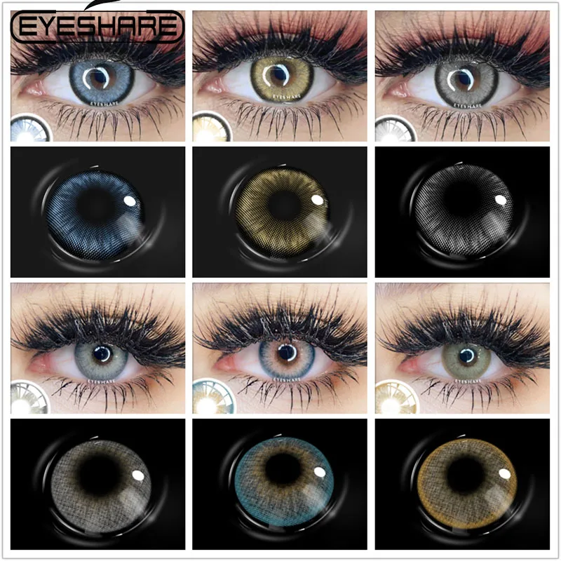 2 шт., цветные контактные линзы для глаз 
2 шт., цветные контактные линзы для глаз