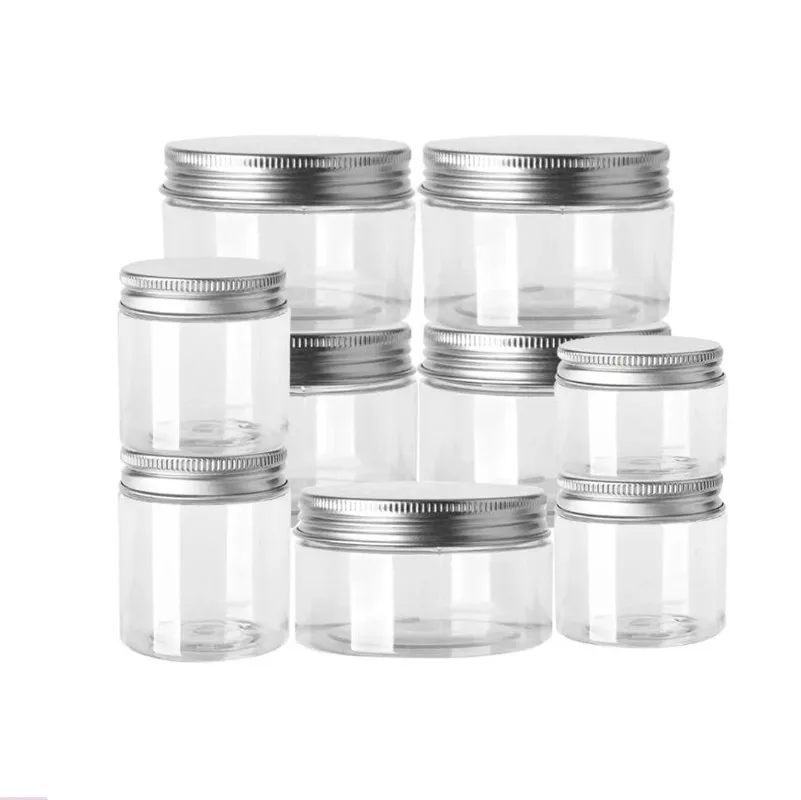 30pcs Storage Jars Clear Aluminum Cap Empty Cosmetic Food Containers Travel Bottle Round Clear Plastic Jar Face Cream Sample Pot
30pcs Storage Jars Clear Aluminum Cap Empty Cosmetic Food Containers Travel Bottle Round Clear Plastic Jar Face Cream Sample Pot