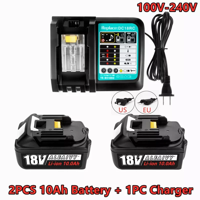 Аккумуляторная батарея BL1860 18 в 100% мАч литий-ионная для Makita 18 в аккумулятор BL1840 BL1850 BL1830 BL1860B LXT + зарядное устройство, новинка 10000
Аккумуляторная батарея BL1860 18 в 100% мАч литий-ионная для Makita 18 в аккумулятор BL1840 BL1850 BL1830 BL1860B LXT + зарядное устройство, новинка 10000