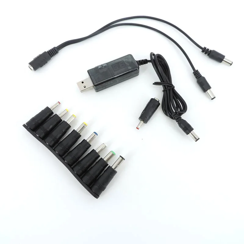 5,5x2,1 3,5 мм USB повышающая линия постоянного тока 9 в 12 В 8 контактов конвертер кабеля напряжения светодиодный трансформатор регулятор мощности для маршрутизатора светодиодный дисплей E1
5,5x2,1 3,5 мм USB повышающая линия постоянного тока 9 в 12 В 8 контактов конвертер кабеля напряжения светодиодный трансформатор регулятор мощности для маршрутизатора светодиодный дисплей E1