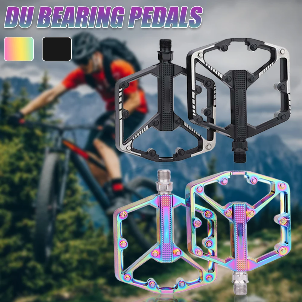 Bike Pedals Non-Slip Sealed-Bearing Bicycle Pedals with Double DU Design for Road Bike/Mountain Bike Bicycle Accessories
Bike Pedals Non-Slip Sealed-Bearing Bicycle Pedals with Double DU Design for Road Bike/Mountain Bike Bicycle Accessories