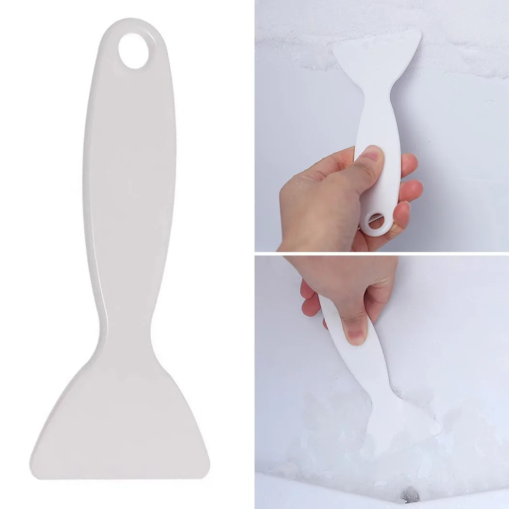 

1Pcs Plastic Ice Remover Tool Portable Useful Fridge Tools Defrosting Shovel Freezer Ice Scraper Kitchen Clean Gadget