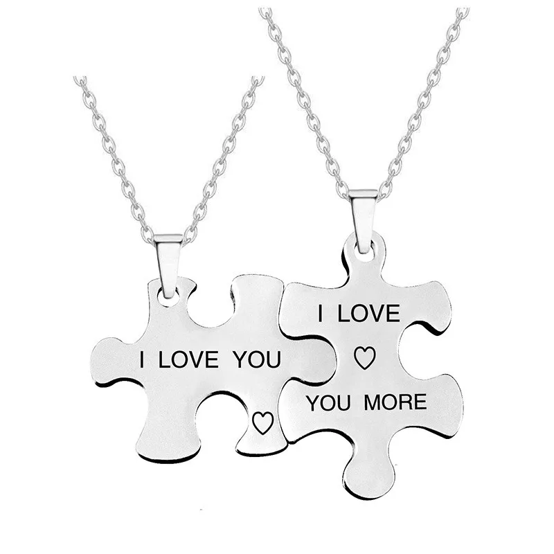 2pcs Valentine's Day Gift for Girlfriend Boyfriend Metal Couple Necklace Keychain Wedding Gifts for Guests Anniversary Favors
2pcs Valentine's Day Gift for Girlfriend Boyfriend Metal Couple Necklace Keychain Wedding Gifts for Guests Anniversary Favors
