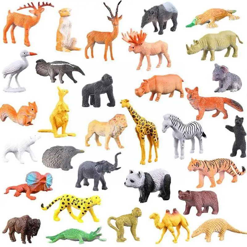 53pcs/set Mini Animal World Zoo Model Figure Action Toy Set Animals Figures Great Educational Toys Playset For Kids Toddler F4b0
53pcs/set Mini Animal World Zoo Model Figure Action Toy Set Animals Figures Great Educational Toys Playset For Kids Toddler F4b0