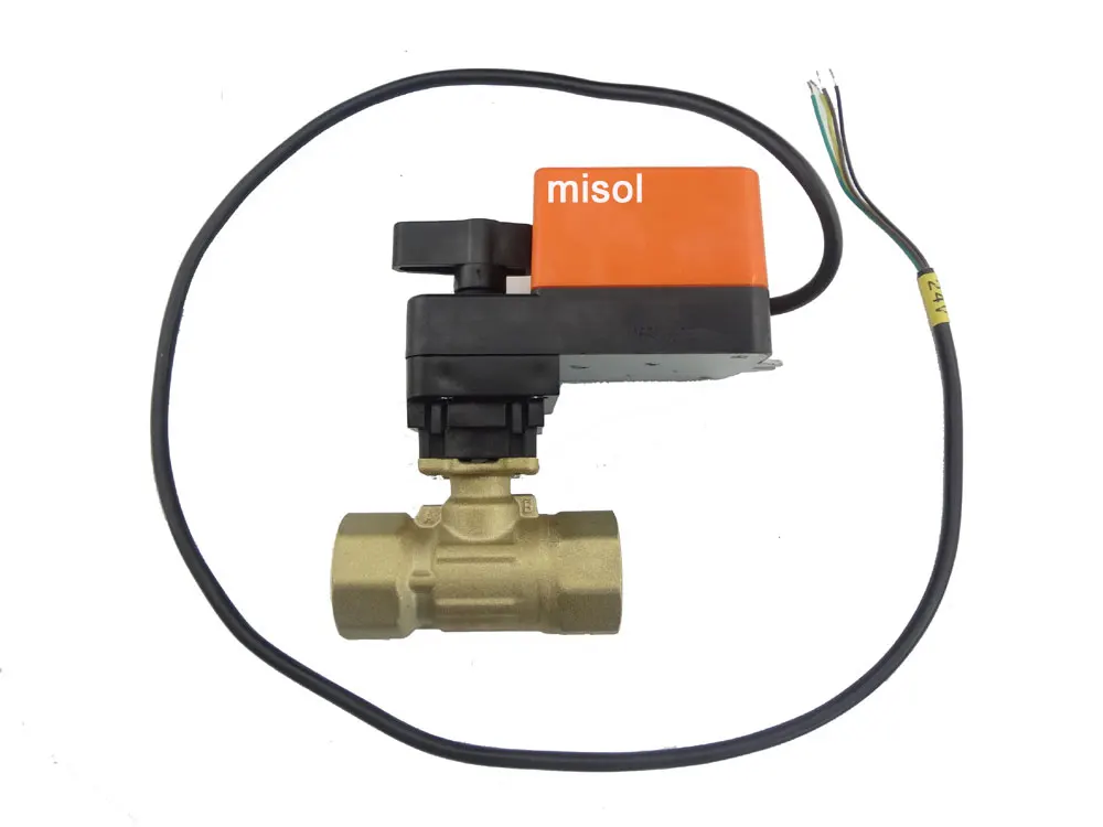 Motorized Modulating control valve, 2 way, DN15(G1/2") (reduce port) 24V, 0-10V, electric valve
Motorized Modulating control valve, 2 way, DN15(G1/2") (reduce port) 24V, 0-10V, electric valve