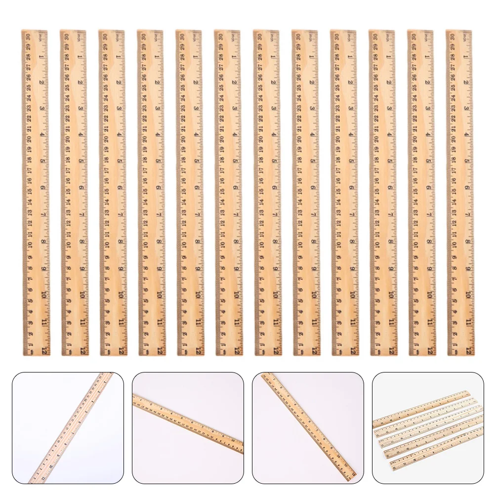 Ruler Rulers Wooden Scale Straight Student Drawing Measuring Tool School Template Wood Office Inch Drafting Sewing Shatterproof
Ruler Rulers Wooden Scale Straight Student Drawing Measuring Tool School Template Wood Office Inch Drafting Sewing Shatterproof