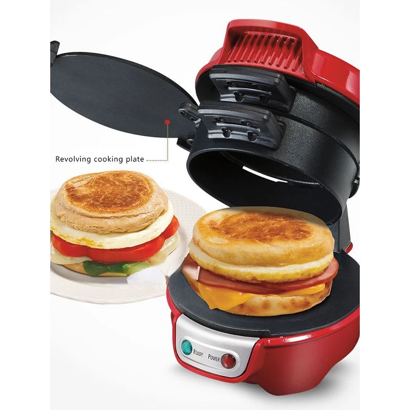 Electric Sandwich Hamburger Maker Patty maker egg roaster machine baking crepe frying pan Bread Steak Grill For Breakfast
Electric Sandwich Hamburger Maker Patty maker egg roaster machine baking crepe frying pan Bread Steak Grill For Breakfast