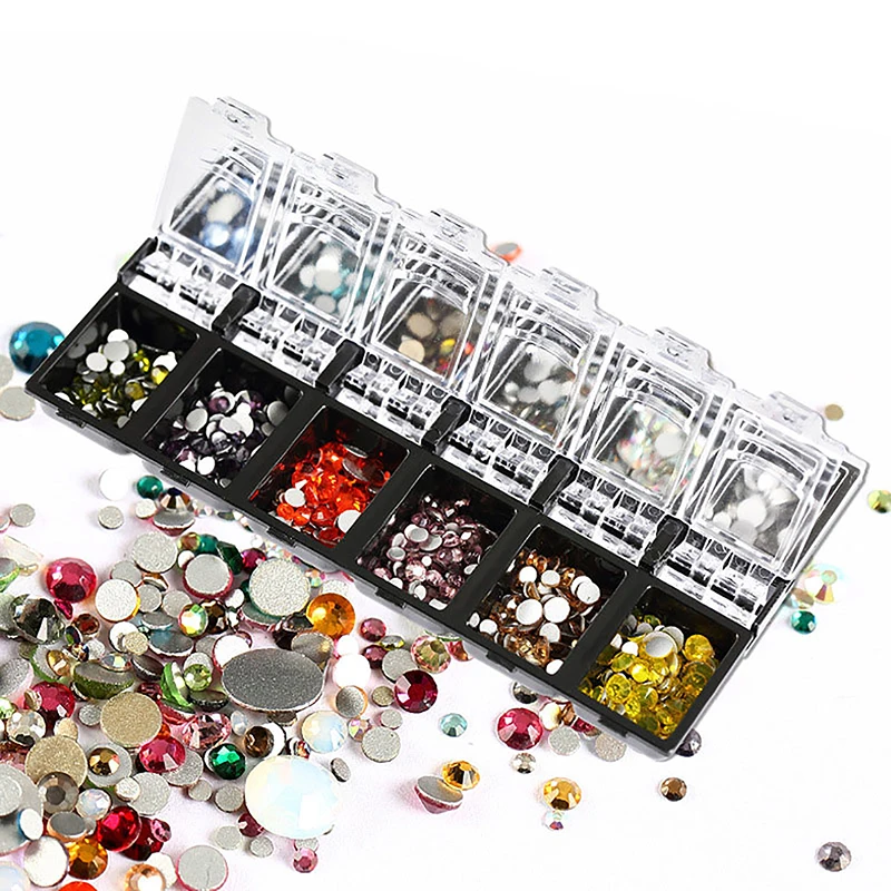 1Pc Nail Art Storage Box 12 Grids Individually Sealed Removable Jewelry False Tip Container Rhinestones Case Organizer Tool
1Pc Nail Art Storage Box 12 Grids Individually Sealed Removable Jewelry False Tip Container Rhinestones Case Organizer Tool
