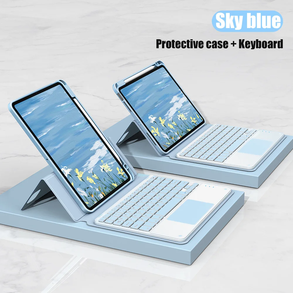 Чехол для IPad Mini 6 с клавиатурой и мышью для 10,2 7/8/9 2021 Pro 11 Air 5 Air 4 10,9 10,5, магнитный разделительный чехол, чехол
Чехол для IPad Mini 6 с клавиатурой и мышью для 10,2 7/8/9 2021 Pro 11 Air 5 Air 4 10,9 10,5, магнитный разделительный чехол, чехол