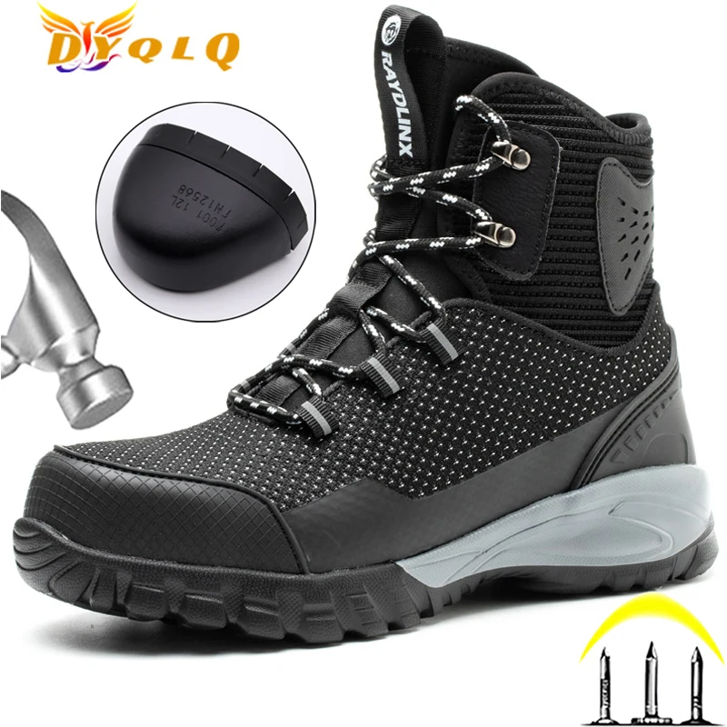 2022 Men Boots Safety Shoes Boots Steel Toe Shoes Men Work Shoes Indestructible Footwear Puncture-Proof Work Boots Security J&M
2022 Men Boots Safety Shoes Boots Steel Toe Shoes Men Work Shoes Indestructible Footwear Puncture-Proof Work Boots Security J&M