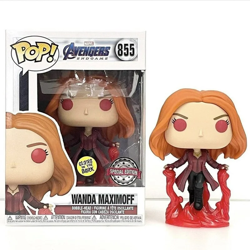 Marvel Wanda Vision Surrounding Scarlet Witch Scarlet Witch Luminous #855# PVC Figure Doll Toys Birthday Gift
Marvel Wanda Vision Surrounding Scarlet Witch Scarlet Witch Luminous #855# PVC Figure Doll Toys Birthday Gift