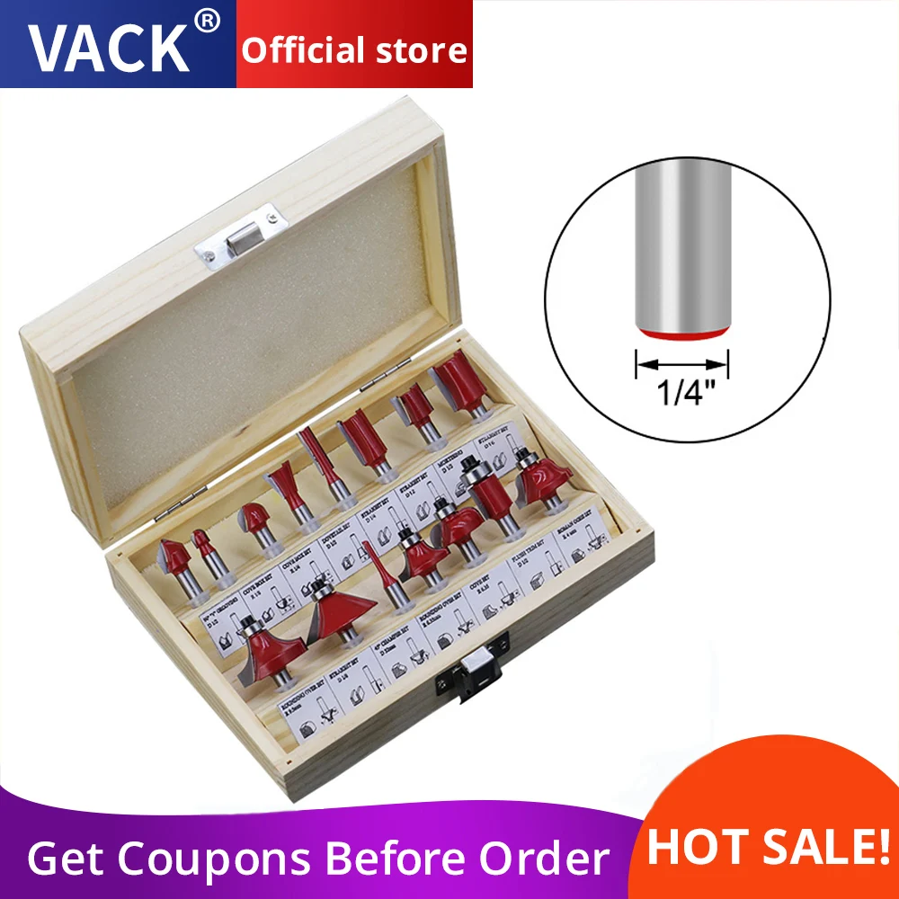 Инструменты для деревообработки VACK 15 шт./компл. фрезы с хвостовиком 1/4 дюйма/8 мм карбидные фрезы для резки древесины фреза для резки металла фреза
Инструменты для деревообработки VACK 15 шт./компл. фрезы с хвостовиком 1/4 дюйма/8 мм карбидные фрезы для резки древесины фреза для резки металла фреза