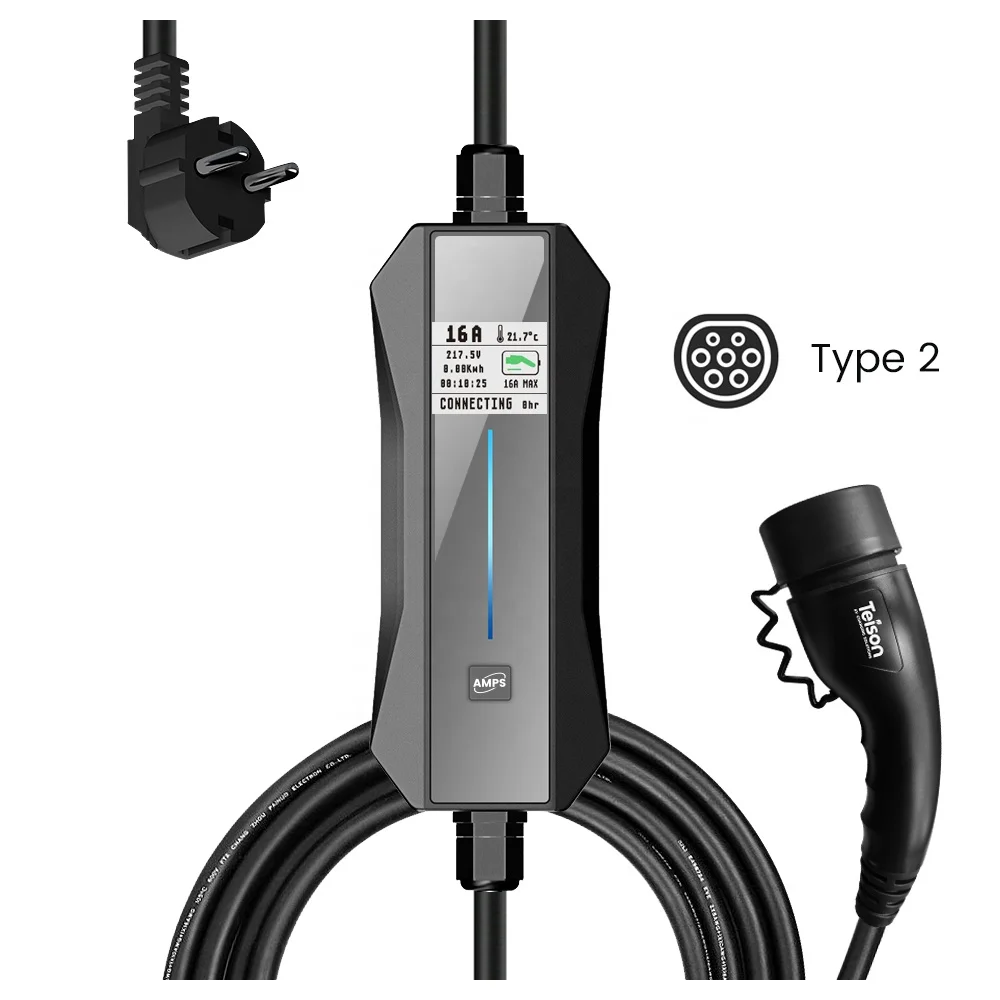 Teison Level 2 Home Ev Portable Charger Type 2 Iec 62196 Plug Electric Vehicles Charging Station
Teison Level 2 Home Ev Portable Charger Type 2 Iec 62196 Plug Electric Vehicles Charging Station